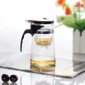 Cam Gongfu Çay Makinesi Basın Sanat Fincan Çaydanlık